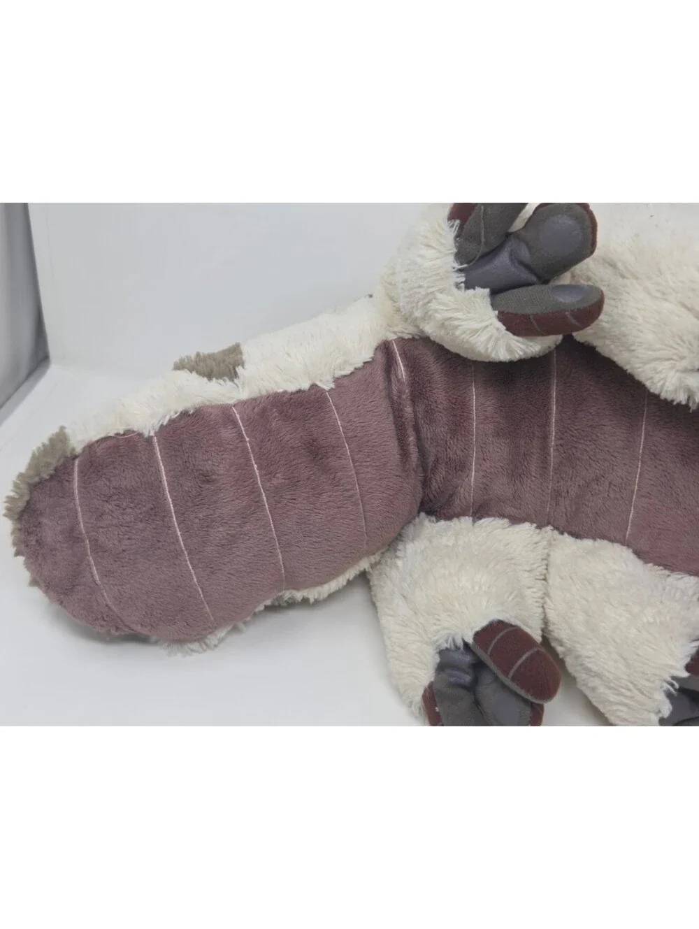 Large Appa Flying Bison Plush Stuffed Animal Cream Brown Six Legged Toy